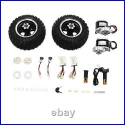 10 24V 250W Motor Drive Air Wheels Conversion Kit forElectric Cart ATV Scooters