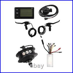 (12)Electric Bike Conversion Kit 22A Front Drive Silent Running Motor Controller