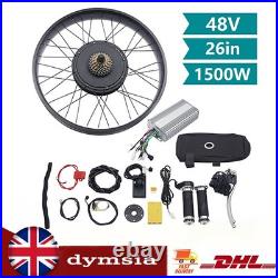 1500W 26 LCD Electric Bicycle Conversion Kit Snow E-bike Rear Wheel Hub Motor 1500W 26 LCD Electric Bicycle Conversion Kit Snow E-bike Rear Wheel Hub Motor