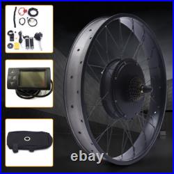 1500W 26 LCD Electric Bicycle Conversion Kit Snow E-bike Rear Wheel Hub Motor 1500W 26 LCD Electric Bicycle Conversion Kit Snow E-bike Rear Wheel Hub Motor
