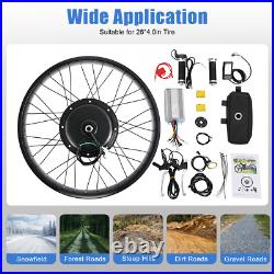 1500W 26 LCD Electric Bicycle Conversion Kit Snow E-bike Rear Wheel Hub Motor 1500W 26 LCD Electric Bicycle Conversion Kit Snow E-bike Rear Wheel Hub Motor