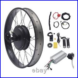 1500W 26 LCD Electric Bicycle Conversion Kit Snow E-bike Rear Wheel Hub Motor 1500W 26 LCD Electric Bicycle Conversion Kit Snow E-bike Rear Wheel Hub Motor