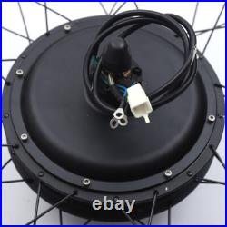 1500W 26 LCD Electric Bicycle Conversion Kit Snow E-bike Rear Wheel Hub Motor