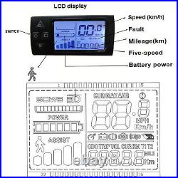 1500W 48V E-Bike Conversion Kit Snow Bike 26'' Rear Motor Wheel LCD Display 1500W 48V E-Bike Conversion Kit Snow Bike 26'' Rear Motor Wheel LCD Display
