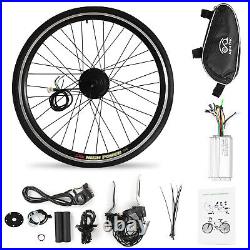 20/26/28 Electric Bicycle Motor Conversion Kit Front Wheel E Bike PAS q M1W7