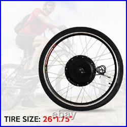 20/26/28 Electric Bicycle Motor Conversion Kit Front Wheel E Bike PAS r W2D9