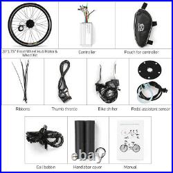 20/26/28 Electric Conversion Kit E-Bike Front Wheel Hub Motor s A1K8