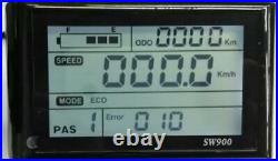 20-29'' 700C 48V 1000/1500W Direct Drive Motor Electric Bike Kit SW900 Displa