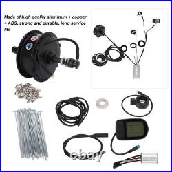 20 Inch Waterproof Electric Bicycle Conversion Kit 48V 250W Rear Drive Rotating