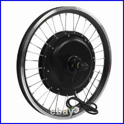 20in Electric Cycle Conversion Kit 48V 1000W Rear Drive Motor Wheel Kit With NEW