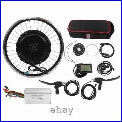 20in Electric Cycle Conversion Kit 48V 1000W Rear Drive Motor Wheel Kit With SET