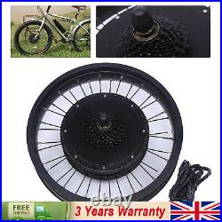 20inch 48V E-bike Conversion Kit Rear Wheel Electric Bicycle Hub Motor Set New