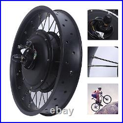 20inch 48V E-bike Conversion Kit Rear Wheel Electric Bicycle Hub Motor Set New