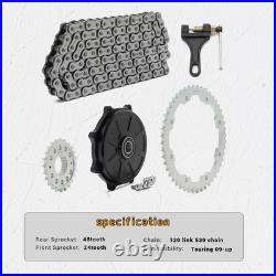 24T 48T Chain Drive Sprocket Conversion Kit for Harley Touring FLTRX FLHTC 09-UP