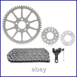 24T 55T Chain Drive Conversion Sprocket Kits for Harley Dyna Super Glide 06-17