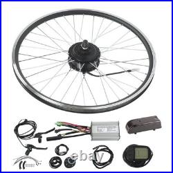 24V 250W Front Hub Drive LCD5 26in Meter Motor Ctrl Kit Electric Bike Conversion