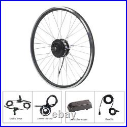 24V 250W Front Hub Drive LCD5 26in Meter Motor Ctrl Kit Electric Bike Conversion