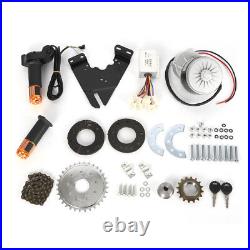 24V Electric Conversion Kit For Common Bike Left Side Chain Drive Custom 250W