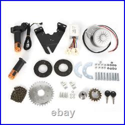 24V Electric Conversion Kit f Common Bike Left Chain Drive Custom Twist Kit