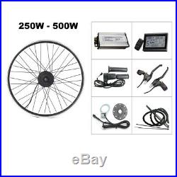 250W 350W 500W electric bike conversion kit rear wheel driving e bike kit 36V