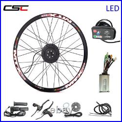 250/350/500W Geared Electric Disc Bicycle 1000W 1500W Direct Drive Electric Kit