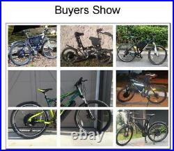 250/350/500W Geared Electric Disc Bicycle 1000W 1500W Direct Drive Electric Kit