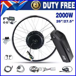 2627.5 ebike conversion kit with battery 48V 2000 Electric Bike rear wheel kit 2627.5 ebike conversion kit with battery 48V 2000 Electric Bike rear wheel kit