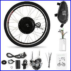 26 36V 500W Electric Bicycle Motor Conversion Kit Front Wheel E Bike PAS w U7W6