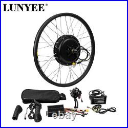 26 48V Electric Bike Conversion Kit Front Rear Bicycle Hub Motor Controller Kit