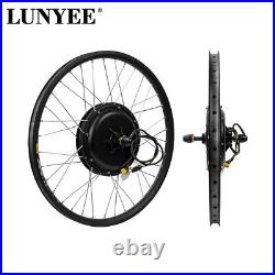 26 48V Electric Bike Conversion Kit Front Rear Bicycle Hub Motor Controller Kit