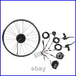 26 Electric Bike Conversion Kit Controller LCD7U Panel Rear Drive Motor Wheel