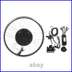 26 Inch 48V1000W Bicycle Front Drive Motor Wheel Conversion Kit With LCD BL 26 Inch 48V1000W Bicycle Front Drive Motor Wheel Conversion Kit With LCD BL
