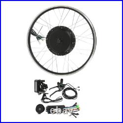 26 Inch 48V1000W Bicycle Front Drive Motor Wheel Conversion Kit With LCD BL 26 Inch 48V1000W Bicycle Front Drive Motor Wheel Conversion Kit With LCD BL
