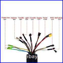 26 Inch 48V1000W Bicycle Front Drive Motor Wheel Conversion Kit With LCD BL