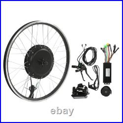 26 Inch 48V1000W Bicycle Front Drive Motor Wheel Conversion Kit With LCD BL 26 Inch 48V1000W Bicycle Front Drive Motor Wheel Conversion Kit With LCD BL