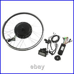 26 Inch 48V1000W Bicycle Front Drive Motor Wheel Conversion Kit With LCD BL 26 Inch 48V1000W Bicycle Front Drive Motor Wheel Conversion Kit With LCD BL