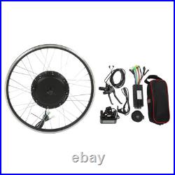 26 Inch 48V1000W Bicycle Front Drive Motor Wheel Conversion Kit With LCD BL 26 Inch 48V1000W Bicycle Front Drive Motor Wheel Conversion Kit With LCD BL