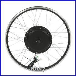 26 Inch 48V1000W Bicycle Front Drive Motor Wheel Conversion Kit With LCD BL 26 Inch 48V1000W Bicycle Front Drive Motor Wheel Conversion Kit With LCD BL