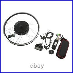 26 Inch 48V1000W Bicycle Front Drive Motor Wheel Conversion Kit With LCD S900