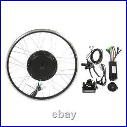 26 Inch 48V1000W Bicycle Front Drive Motor Wheel Conversion Kit With LCD S9 GF 26 Inch 48V1000W Bicycle Front Drive Motor Wheel Conversion Kit With LCD S9 GF