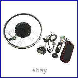 26 Inch 48V1000W Bicycle Front Drive Motor Wheel Conversion Kit With LCD S9 GF 26 Inch 48V1000W Bicycle Front Drive Motor Wheel Conversion Kit With LCD S9 GF