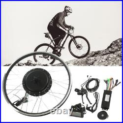 26 Inch 48V1000W Bicycle Front Drive Motor Wheel Conversion Kit With LCD S9 GF 26 Inch 48V1000W Bicycle Front Drive Motor Wheel Conversion Kit With LCD S9 GF