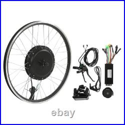 26 Inch 48V1000W Bicycle Front Drive Motor Wheel Conversion Kit With LCD S9 GF 26 Inch 48V1000W Bicycle Front Drive Motor Wheel Conversion Kit With LCD S9 GF
