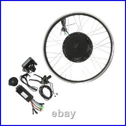 26 Inch 48V1000W Bicycle Front Drive Motor Wheel Conversion Kit With LCD S9 GF 26 Inch 48V1000W Bicycle Front Drive Motor Wheel Conversion Kit With LCD S9 GF