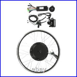 26 Inch 48V1000W Bicycle Front Drive Motor Wheel Conversion Kit With LCD S9 GF 26 Inch 48V1000W Bicycle Front Drive Motor Wheel Conversion Kit With LCD S9 GF