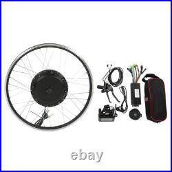 26 Inch 48V1000W Bicycle Front Drive Motor Wheel Conversion Kit With LCD S9 GF 26 Inch 48V1000W Bicycle Front Drive Motor Wheel Conversion Kit With LCD S9 GF