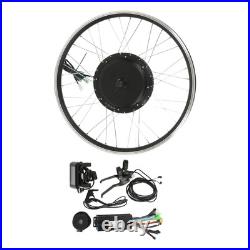26 Inch 48V1000W Bicycle Front Drive Motor Wheel Conversion Kit With LCD S9 GF 26 Inch 48V1000W Bicycle Front Drive Motor Wheel Conversion Kit With LCD S9 GF