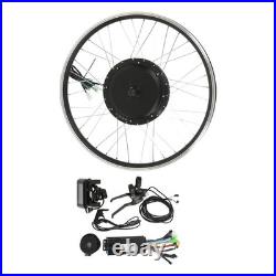 26in 48V1000W Bicycle Front Drive Motor Wheel Conversion Kit With LCD S900 NEW