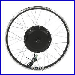 26in 48V1000W Bicycle Front Drive Motor Wheel Conversion Kit With LCD S900 NEW