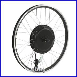 26in 48V1000W Bicycle Front Drive Motor Wheel Conversion Kit With LCD S900 NEW